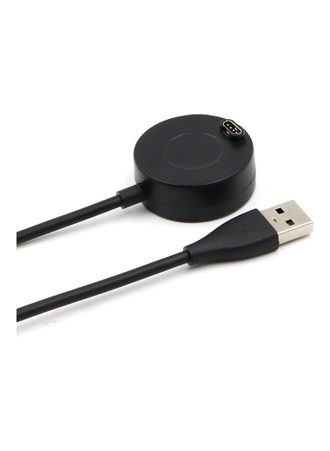 USB Charger Dock Cable for G-armin Fenix 5S/5X/6 Forerunner 935/Vivoactive 3 Black