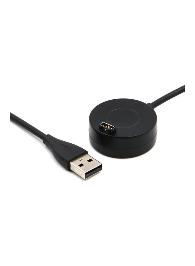 USB Charger Dock Cable for G-armin Fenix 5S/5X/6 Forerunner 935/Vivoactive 3 Black