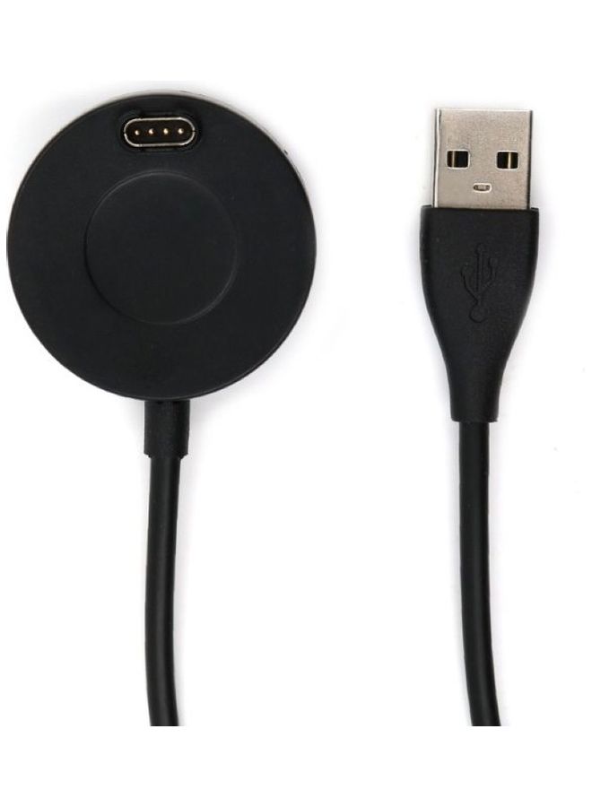 USB Charger Dock Cable for G-armin Fenix 5S/5X/6 Forerunner 935/Vivoactive 3 Black