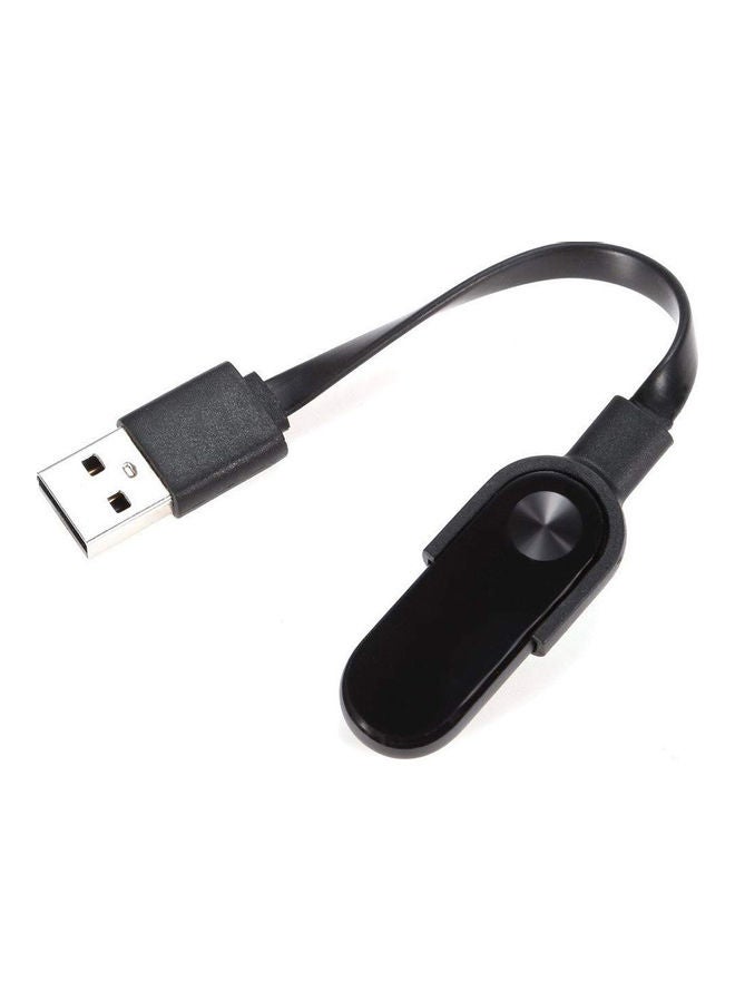USB Charging Cable Charger Cord for Xiao-mi Mi Band 2 Clear