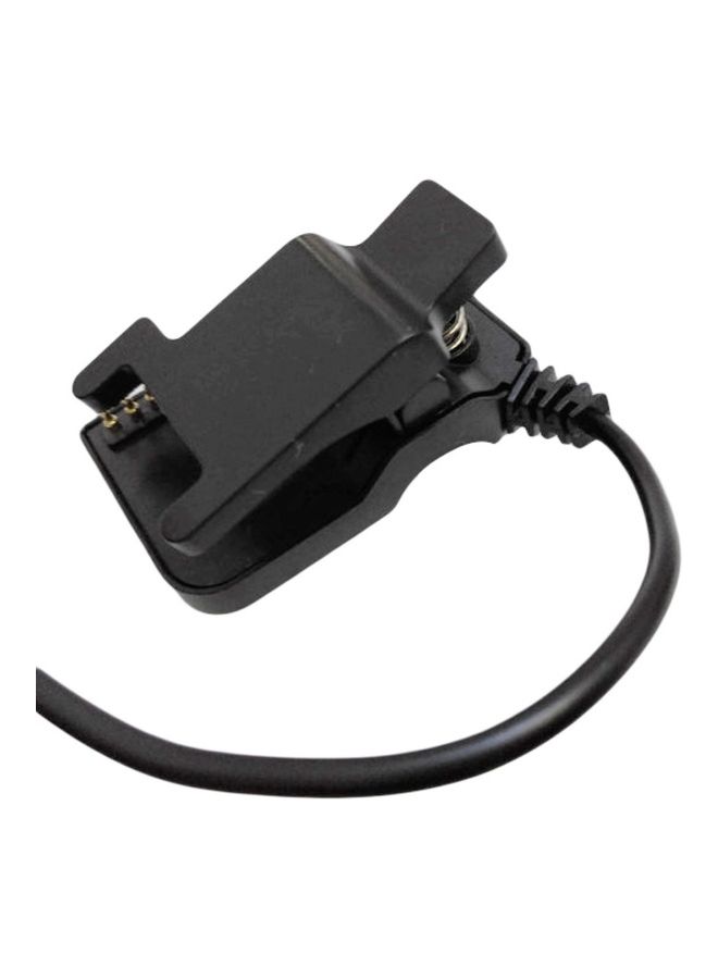 2/3-Pin Portable Smart Bracelet Watch Charger Clip 4/5/6mm Black