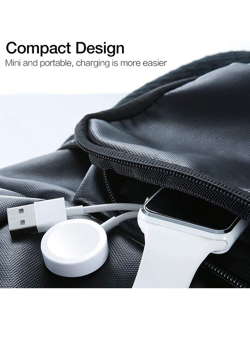 Fast Wireless Magnetic Wireless Charging Cable Cord Portable Charging Cord Compatible with Apple Watch Series 6 SE ,5,4,3,2,1/ 38mm,40mm,42mm,44mm 3.3Ft
