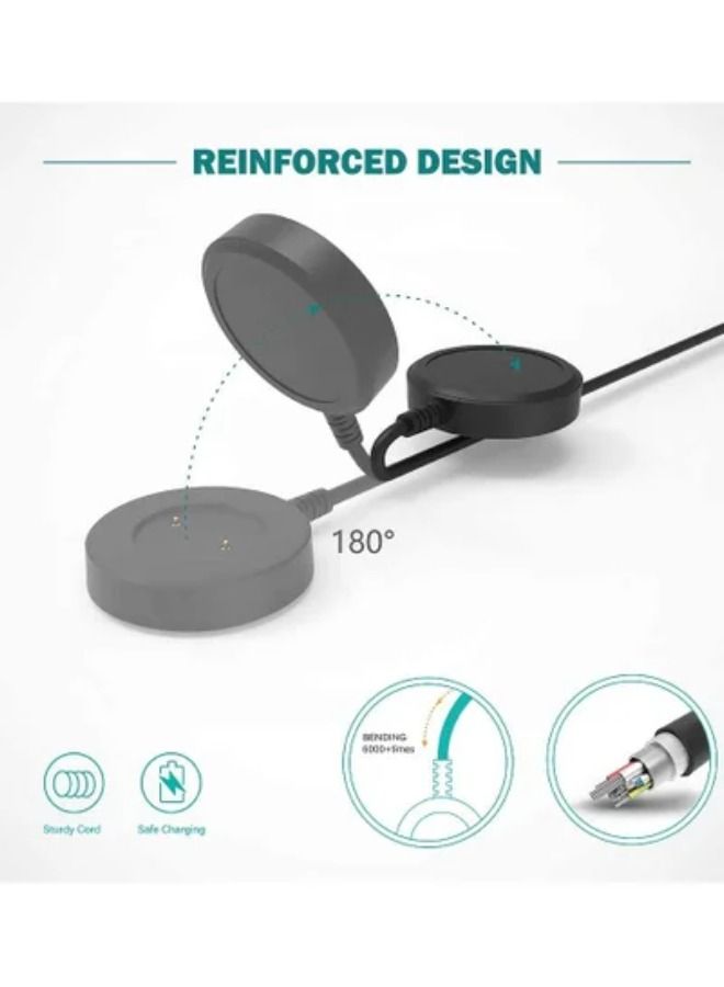 Charger Compatible with Huawei Watch GT, GT2, GT 2e, Honor Watch Magic, Magic 2, Honor Watch GS Pro 100cm USB Charging Cable