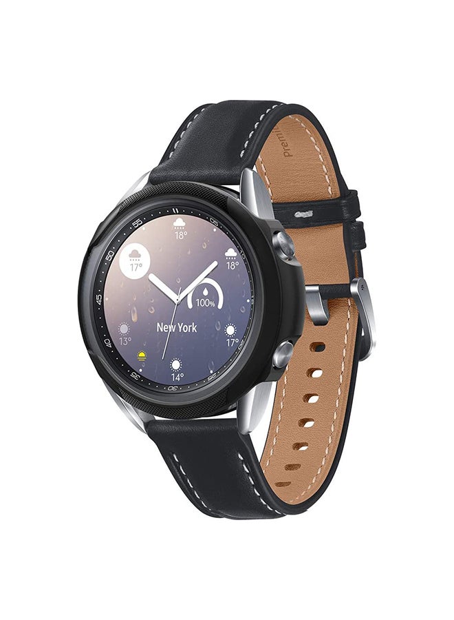 Liquid Air Protective Case Cover For Samsung Galaxy Watch 3 41mm (2020) Matte Black