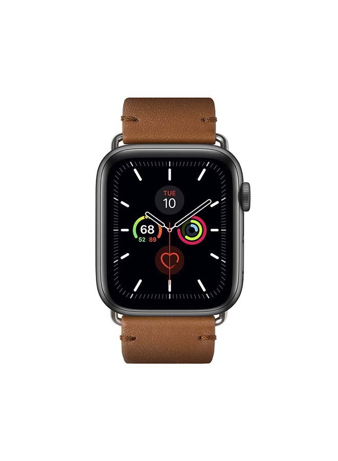 Classic Watch Case And Strap for Apple Watch 38/40mm Genuine Italian Nappa Leather Tan