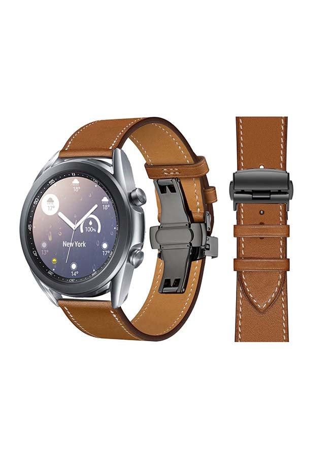 Replacement Band For Samsung Galaxy Watch3 Supreme Brown