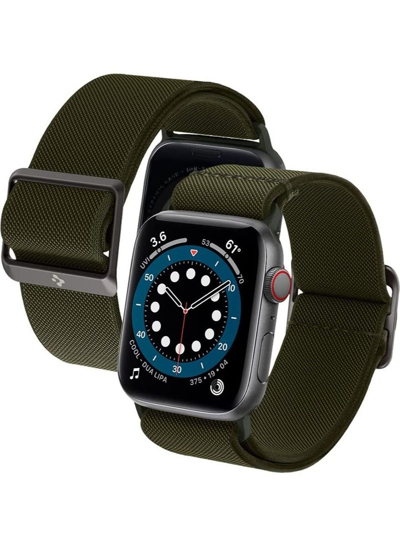 Lite Fit Band for Apple Watch Band Series 8 / 7 (41mm), Series 6/SE/5/4 (40mm) and Series 3/2/1 (38mm) - Khaki