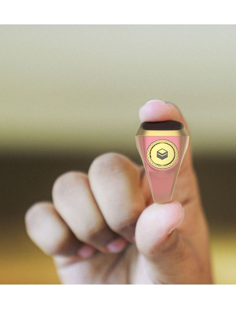 Smart Tasbih Plastic Zikr Lite Ring Pink 20MM