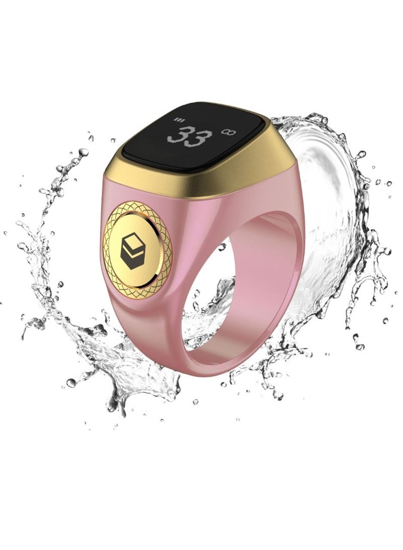 Smart Tasbih Plastic Zikr Lite Ring Pink 20MM