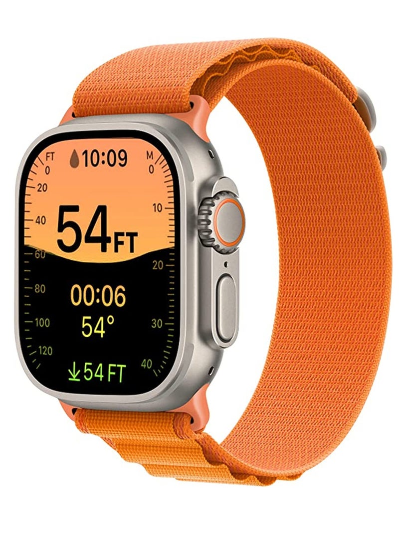 Replacement Apple Watch Ultra Alpine Loop Band Strap Compatible with 49MM/45MM/44MM/42MM for All Series