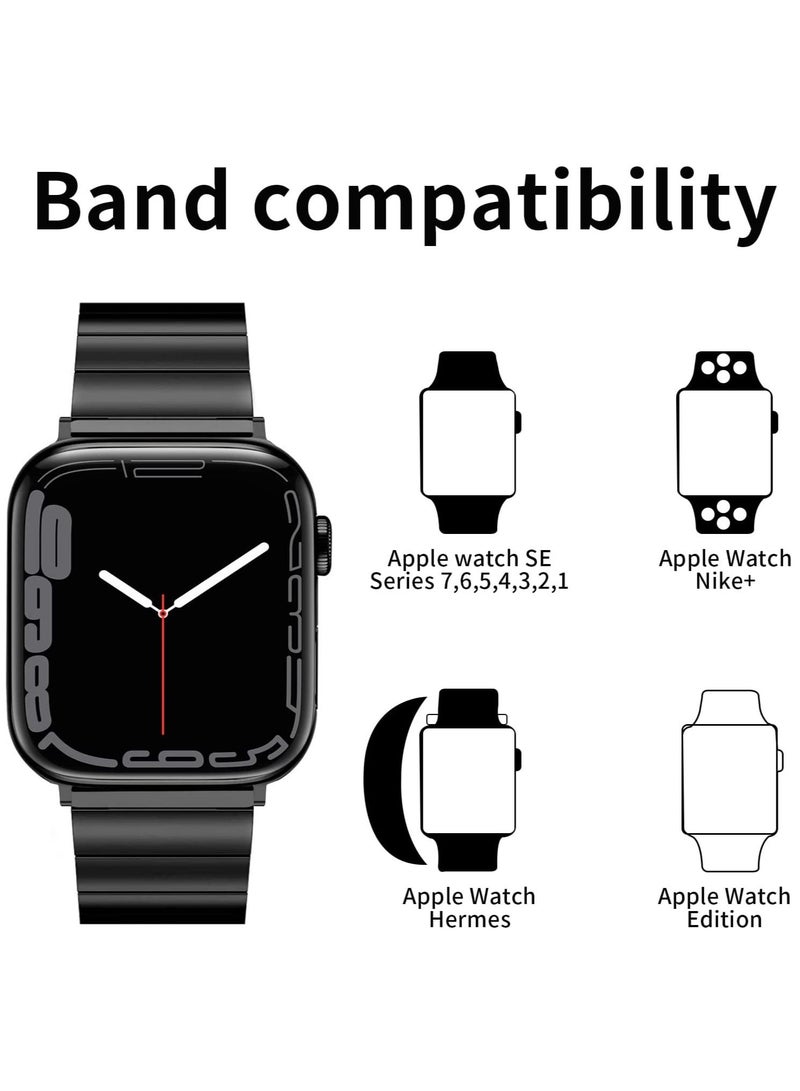 Ceramic Watch Band 42mm 44mm 45mm 49mm for Apple Watch