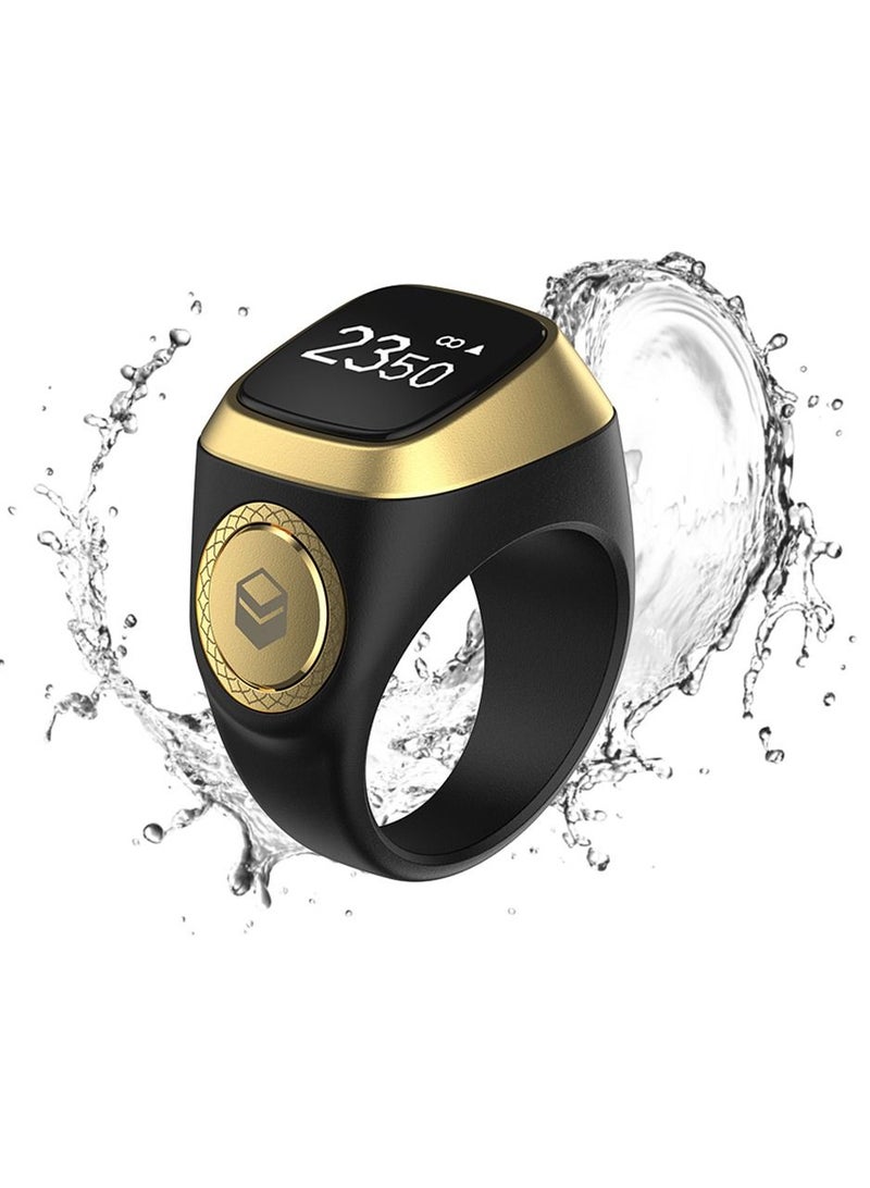 Smart Tasbih Plastic Zikr Lite Ring Black 18MM