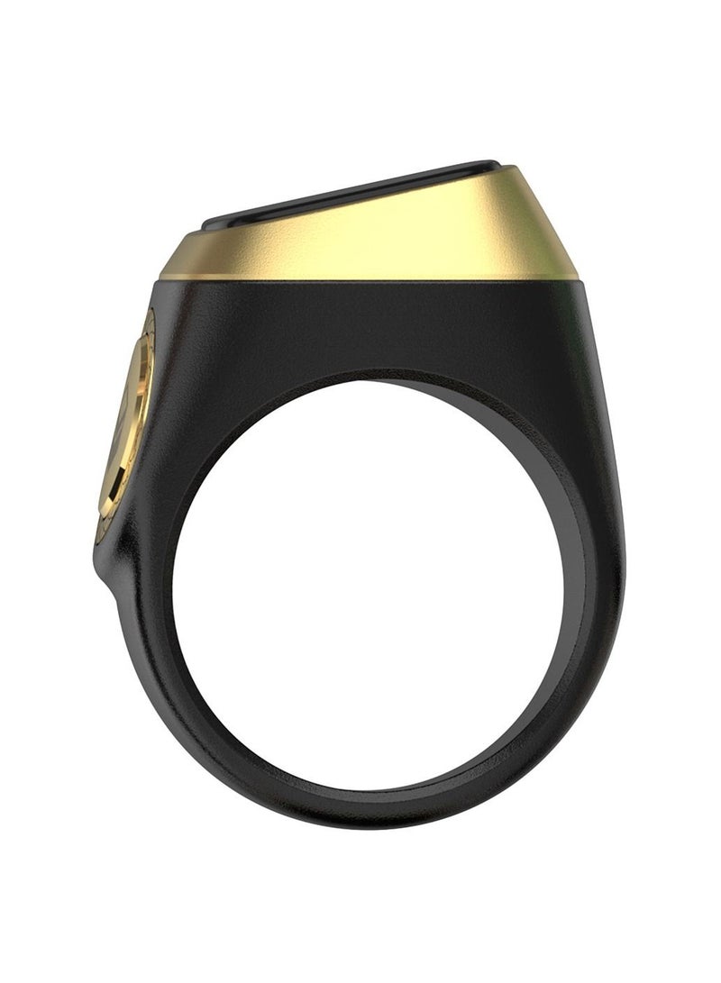 Smart Tasbih Plastic Zikr Lite Ring Black 18MM