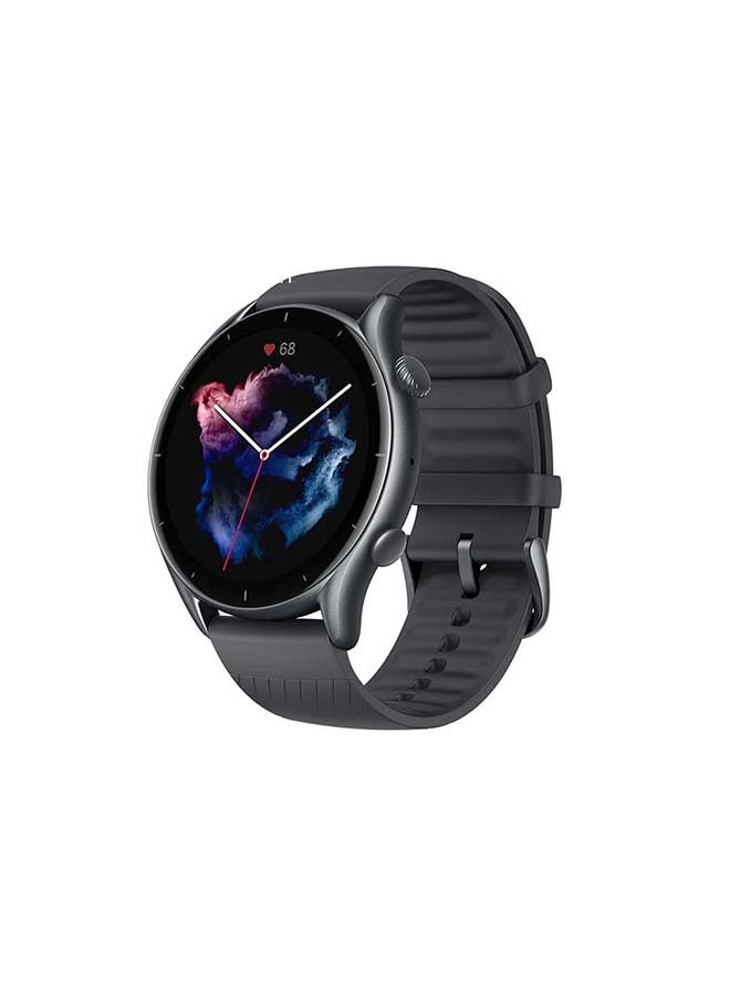 GTR 3 Ultra HD AMOLED Display Smartwatch Thunder Black