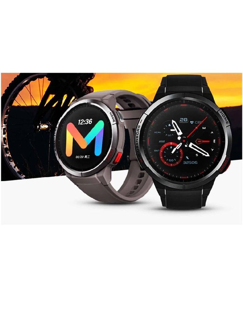 GS Smartwatch GPS Sports Watch 1.43'' AMOLED HD Display, 24-day Ultra-long Battery Life, 70 Sports Modes