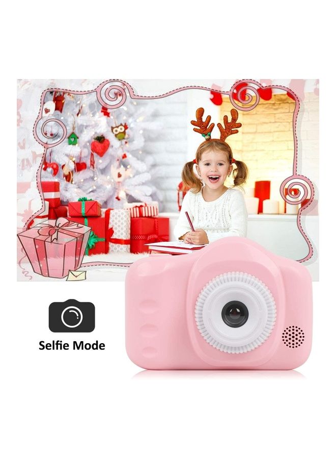 Kids Digital Camera With Dual Lens HD C35 Pink