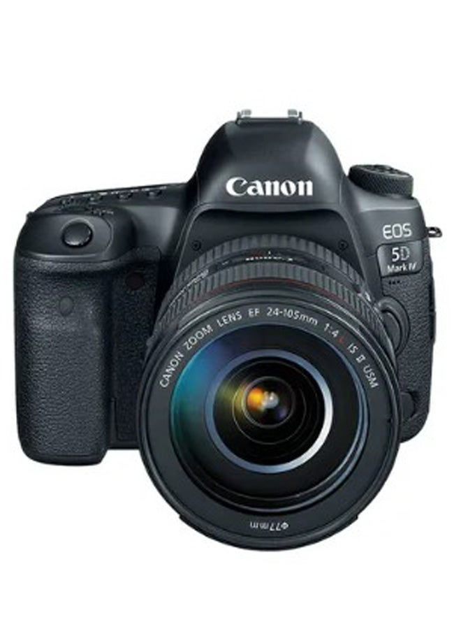 EOS 5D Mark IV DSLR Camera، With EF 24-105mm IS USM Lens، Fast، Versatile Full Frame Camera، 30.4 MP، 4K، Wi-Fi، GPS