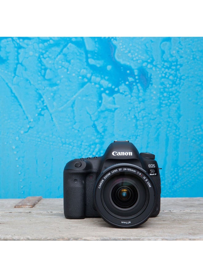 EOS 5D Mark IV DSLR Camera With EF 24-105mm IS USM Lens Fast Versatile Full Frame Camera 30.4 MP 4K Wi-Fi GPS