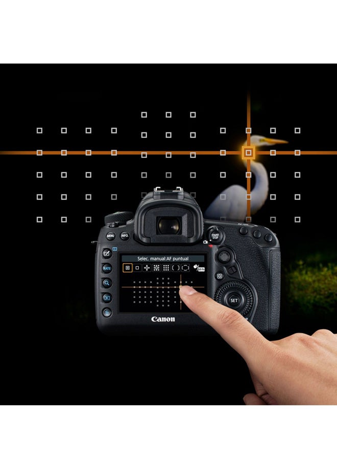 EOS 5D Mark IV DSLR Camera With EF 24-105mm IS USM Lens Fast Versatile Full Frame Camera 30.4 MP 4K Wi-Fi GPS