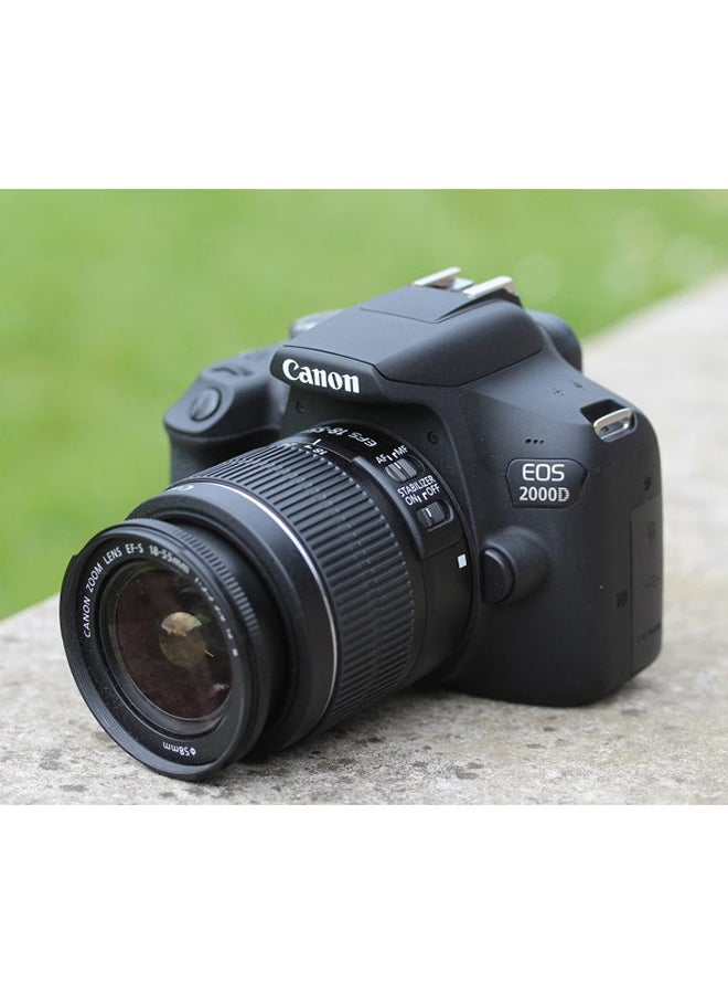 EOS 2000D DSLR With EF-S 18-55mm f/3.5-5.6 IS II Lens 24.1MP,Built-In Wi-Fi And NFC