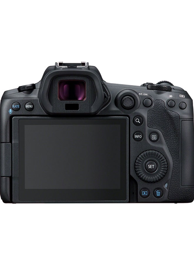 EOS R5 Mirrorless Camera Body، Full Frame، 45 MP، Full-frame Sensor، 20 fps Shooting، 8K RAW Video، Up to 8-stop in Body IS، Max ISO 51،200