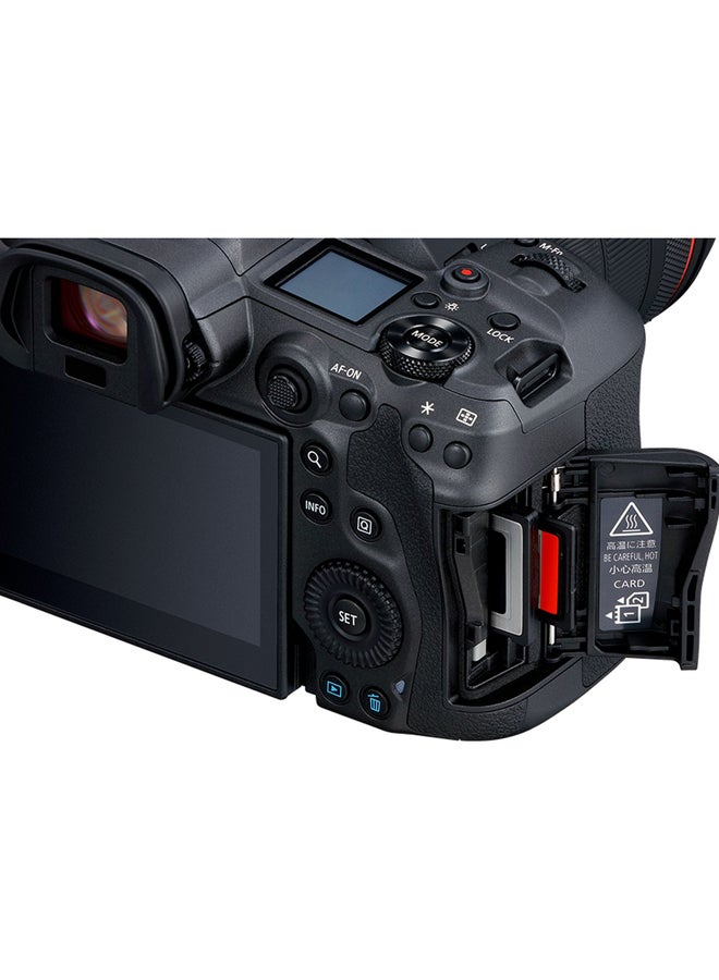 EOS R5 Mirrorless Camera Body، Full Frame، 45 MP، Full-frame Sensor، 20 fps Shooting، 8K RAW Video، Up to 8-stop in Body IS، Max ISO 51،200