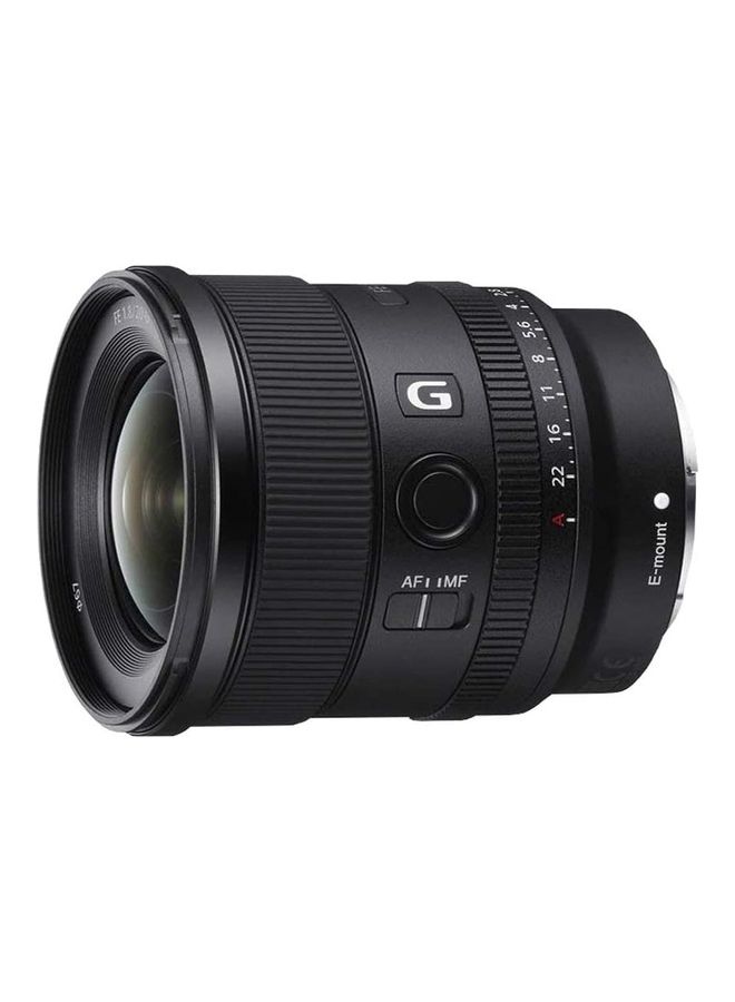 FE 20mm F1.8 G High-Resolution Prime Lens, Ultra-wide Angle, SEL20F18G Black
