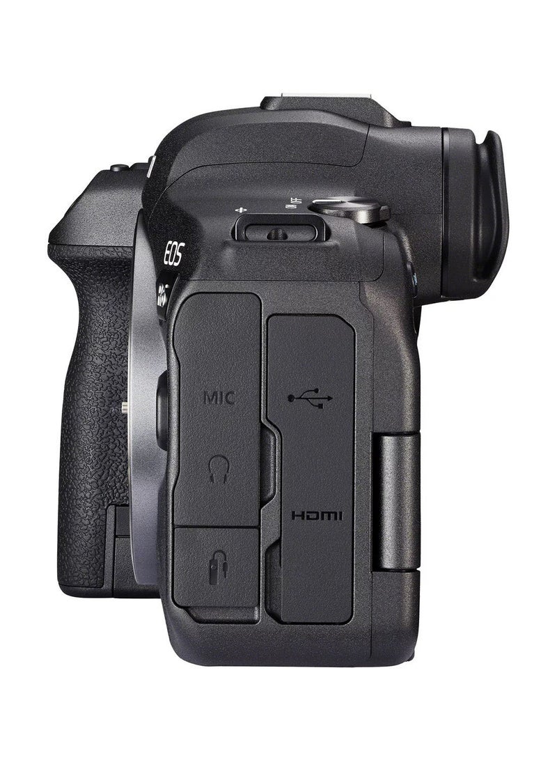 EOS R6 Mirrorless Camera Body، Full-frame، 20 MP، Up to 8-stop in Body IS، 20 fps، 4K 60p Movies، Bluetooth & Wi-Fi، Max ISO 102،400