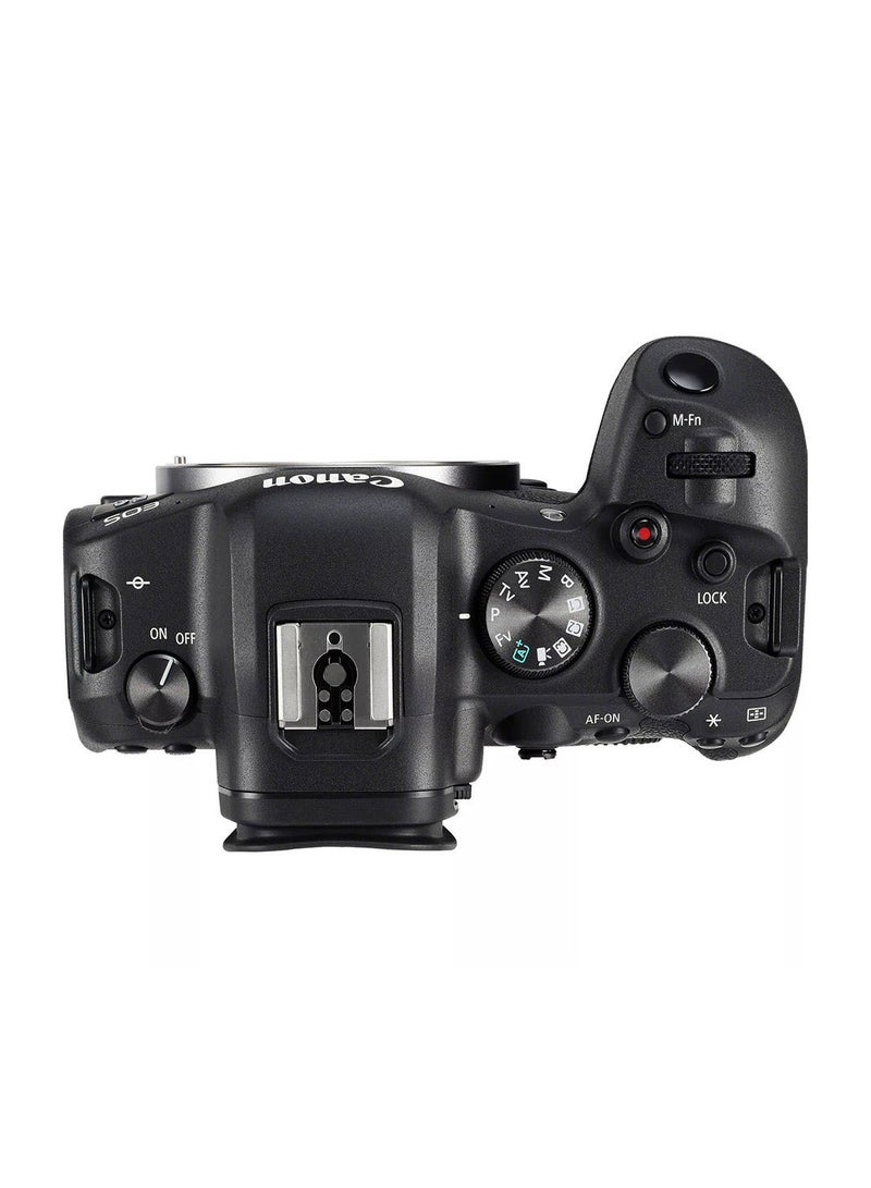 EOS R6 Mirrorless Camera Body، Full-frame، 20 MP، Up to 8-stop in Body IS، 20 fps، 4K 60p Movies، Bluetooth & Wi-Fi، Max ISO 102،400
