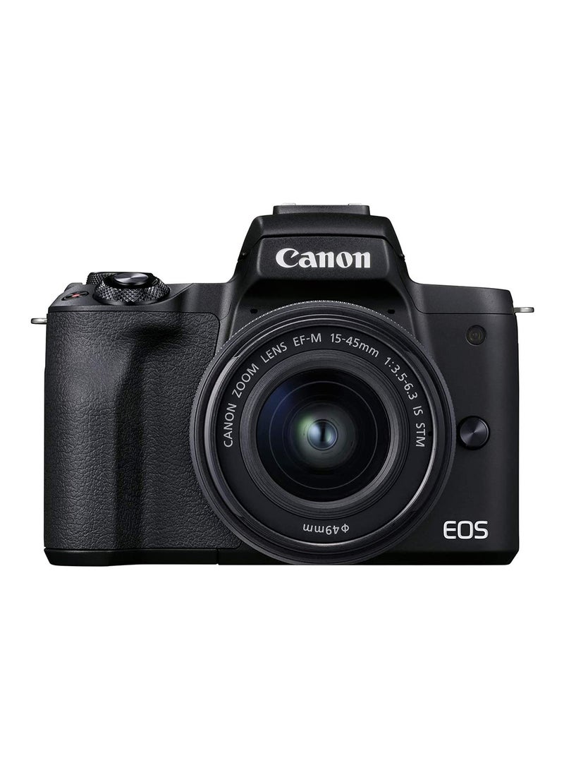 EOS M50 Mark II + Ef-M 15-45mm Is Stm Kit Black