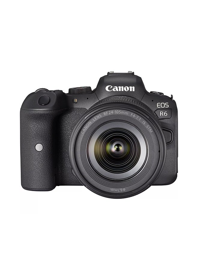 EOS R6 with RF 24-105mm F/4L Mirrorless Camera Lens Kit