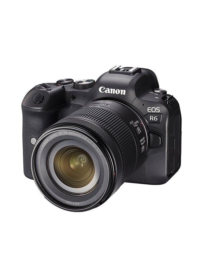 EOS R6 with RF 24-105mm F/4L Mirrorless Camera Lens Kit