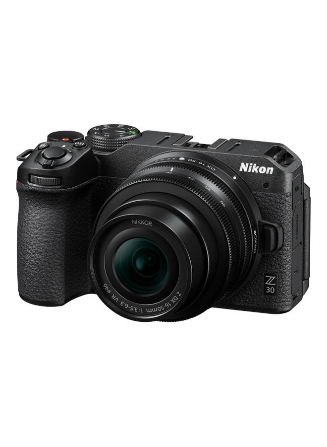 Nikon Z30 Mirrorless Camera With 16-50mm Lens