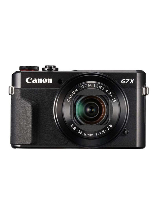 PowerShot G7 X Mark II Point And Shoot Camera 20.1MP 4.2x Zoom With Tilt Touchscreen, Built-In Wi-Fi And NFC Black