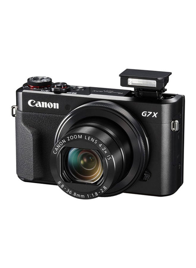 PowerShot G7 X Mark II Point And Shoot Camera 20.1MP 4.2x Zoom With Tilt Touchscreen, Built-In Wi-Fi And NFC Black