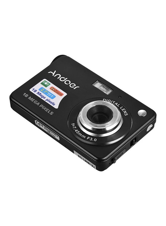 18M HD Digital Camera Video with 2-Piece Rechargeable Batteries