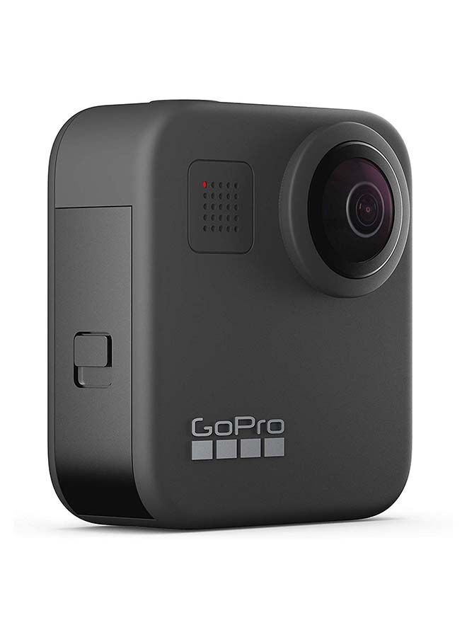 MAX - Waterproof 360 + Camera With Touch Screen Spherical 5.6K30 HD Video 16.6MP 360 Photos 1080p Live Streaming Stabilization