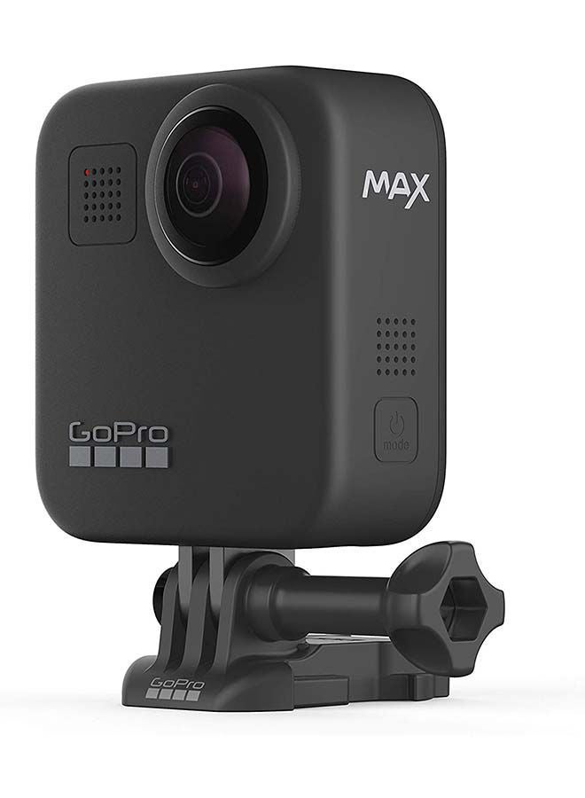 MAX - Waterproof 360 + Camera With Touch Screen Spherical 5.6K30 HD Video 16.6MP 360 Photos 1080p Live Streaming Stabilization