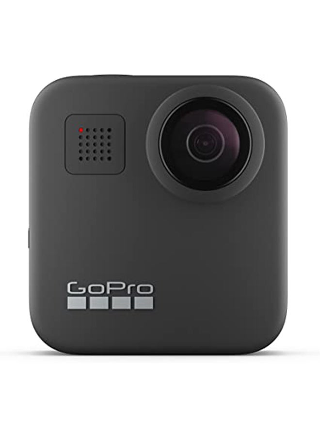 MAX - Waterproof 360 + Camera With Touch Screen Spherical 5.6K30 HD Video 16.6MP 360 Photos 1080p Live Streaming Stabilization