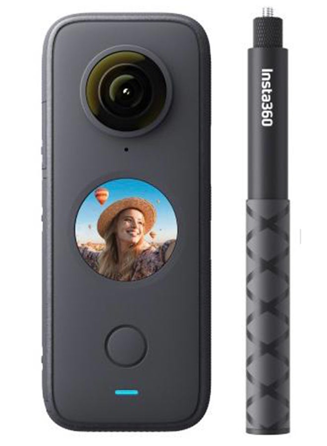 ONE X2 Bundle - ONE X2 360 Degree Action Camera + Selfie Stick For One R, One X, One Evo Action Camera
