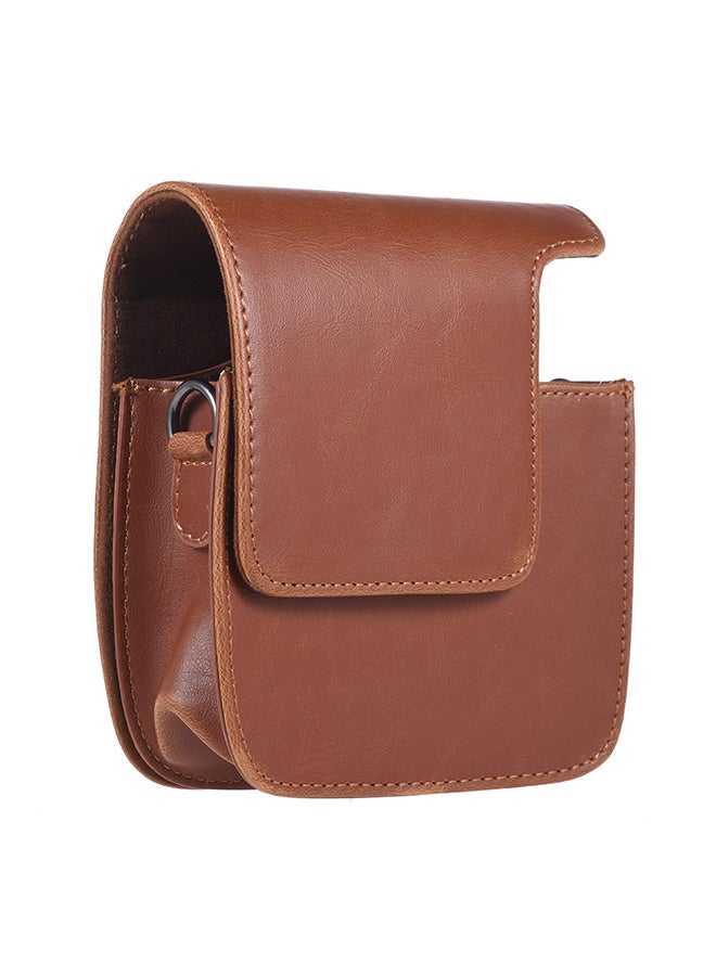 PU Protective Camera Case Bag Pouch Cover Protector w/ Strap for Fujifilm Instax Mini 90 Instant Film Camera