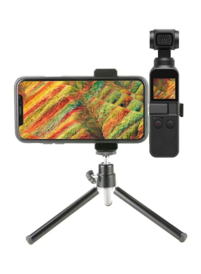 Multifunction Tripod Mount Stand Phone Holder For DJI Osmo Pocket Handheld Cam