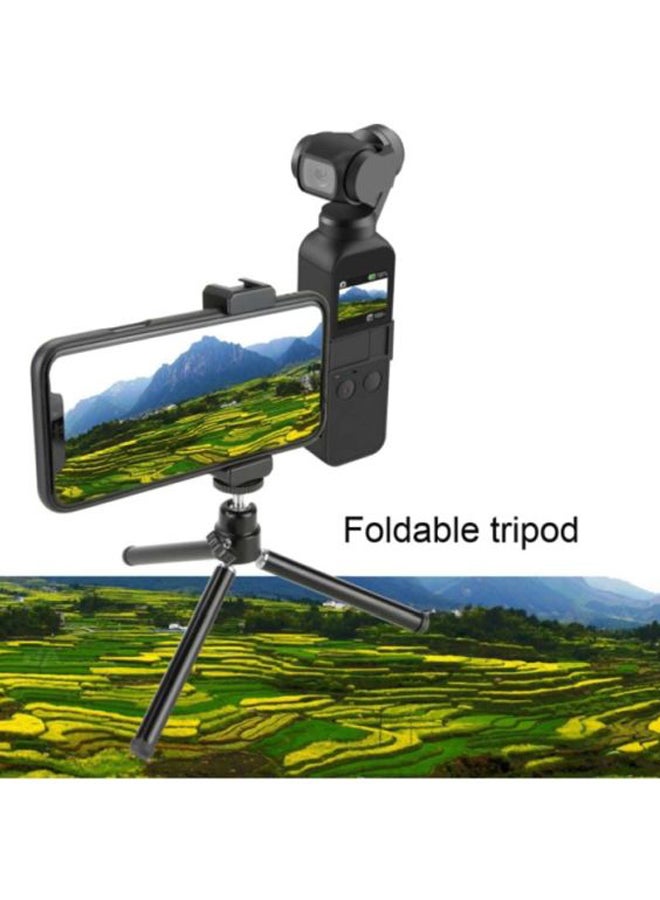 Multifunction Tripod Mount Stand Phone Holder For DJI Osmo Pocket Handheld Cam