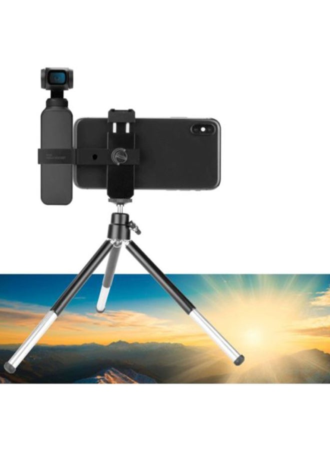Multifunction Tripod Mount Stand Phone Holder For DJI Osmo Pocket Handheld Cam