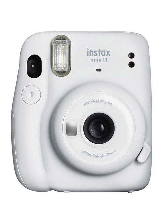 Instax Mini 11 Instant Film Camera With Pack Of 20 Film White