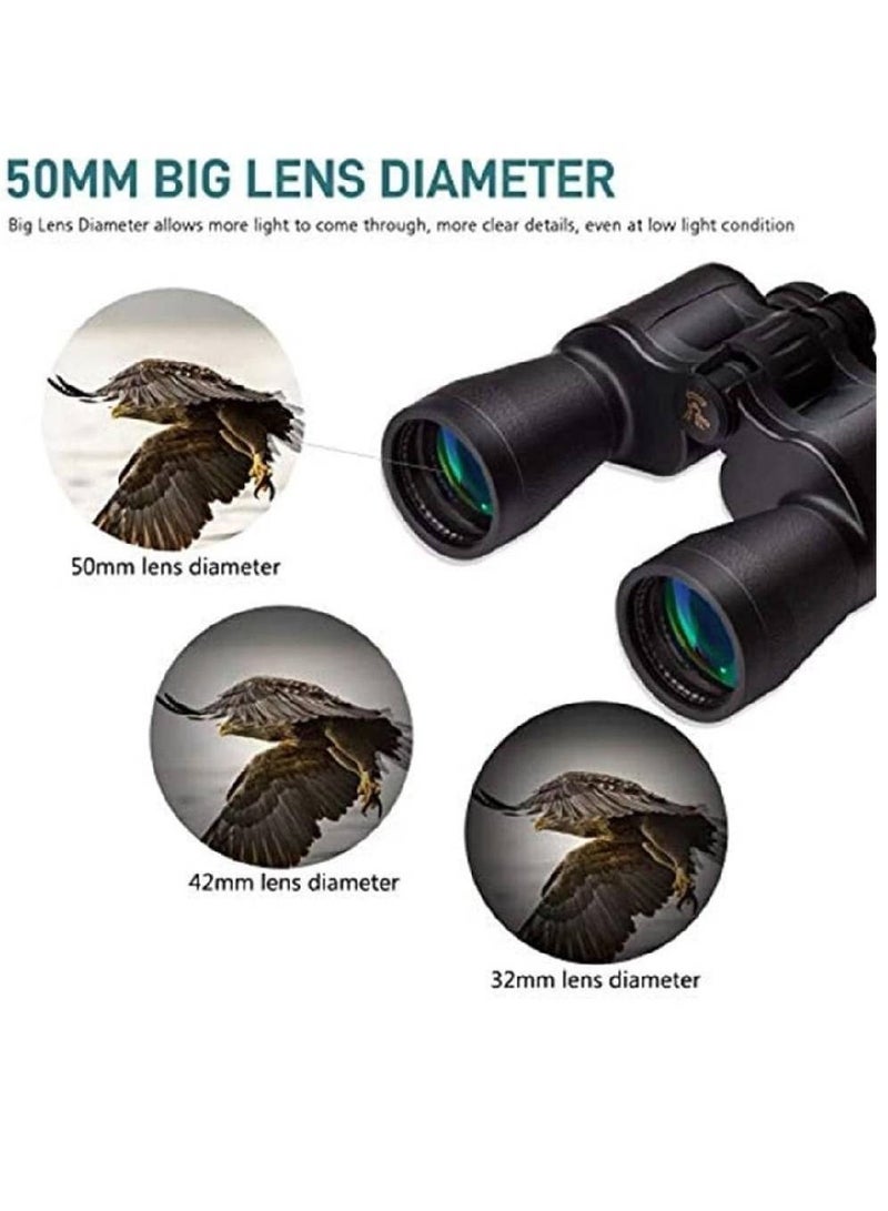 20x50 HD Professional Waterproof with Low Light Night Vision Binocular