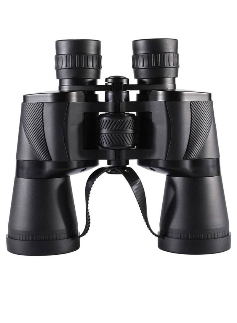 20x50 HD High-Power Professional Waterproof with Low Light Night Vision Binocular Black