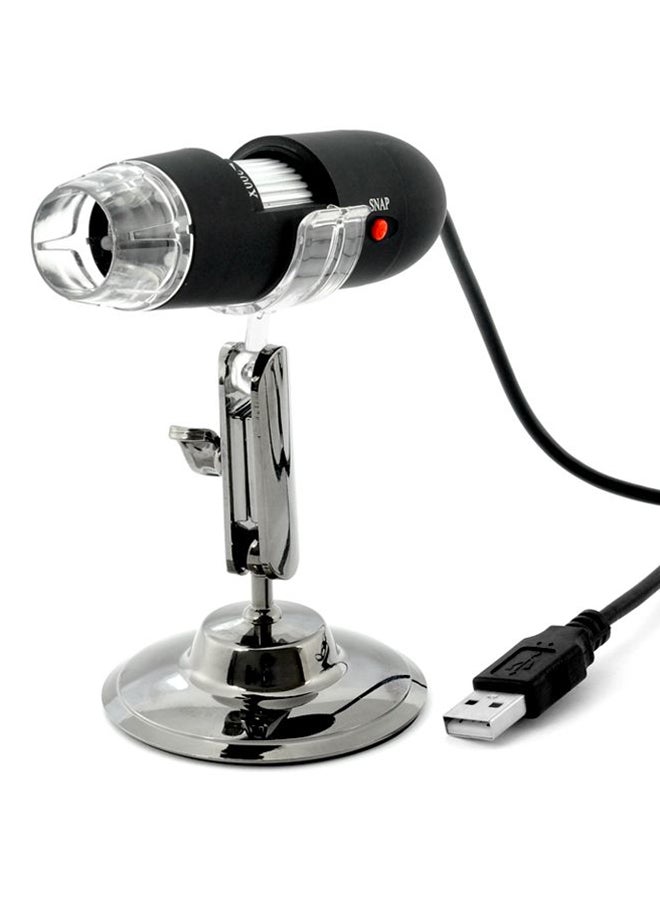 USB Digital Microscope Black/Silver