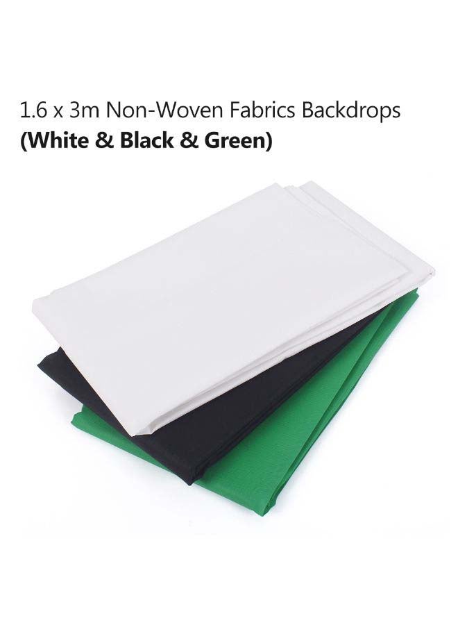 Studio Photography Backdrop Kit Black