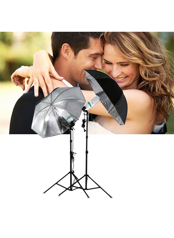 Studio Flash Reflective Umbrella Black
